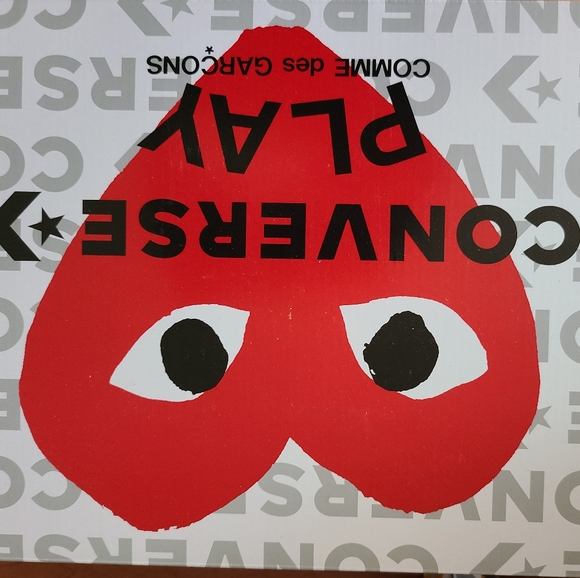 Brand New Converse x Comme de Garcon Play - Picture 5 of 5